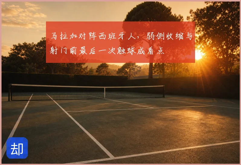 马拉加对阵西班牙人,弱侧收缩与射门前最后一次触球成看点